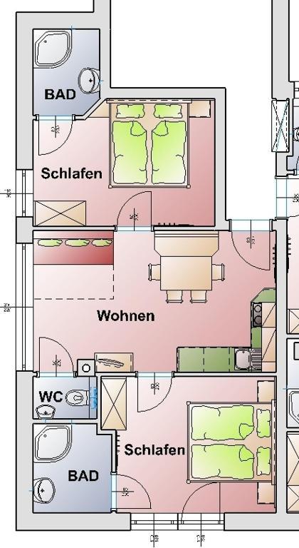 Appartements Stockinger Grossarl Camera foto